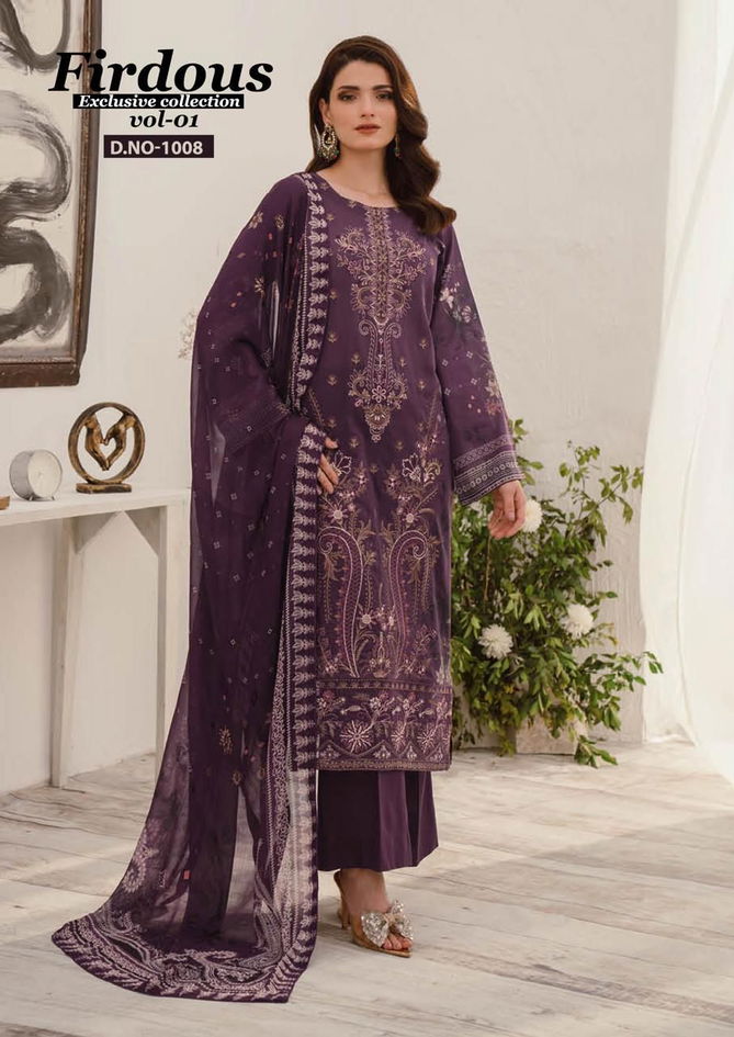 Firdous Vol 1 By Nand Gopal Karachi Cotton Drees Material Wholesalers In Delhi
